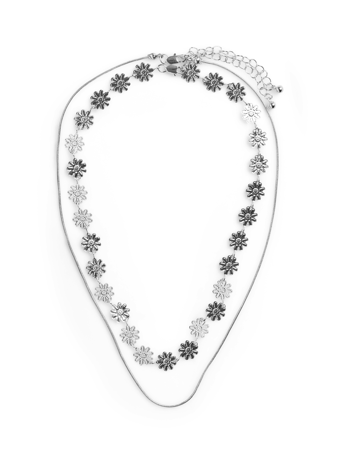 PCGESSA Necklace - Silver Colour - VERO MODA & VILA Bergvik